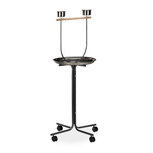 Image relaxdays Vogelspielplatz schwarz 60,0 x 60,0 x 130,0 cm