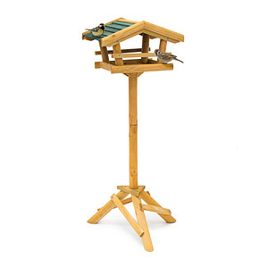 Image relaxdays Vogelkäfig mit Ständer braun 37,0 x 43,0 x 100,0 cm