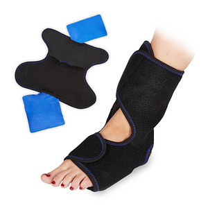 Image relaxdays Sprunggelenkbandage 10027264_0 schwarz