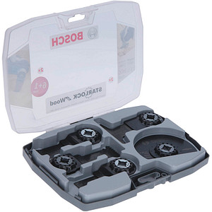 Image BOSCH Starlock Holz Segment- und Tauchsägeblätter-Set 7-teilig