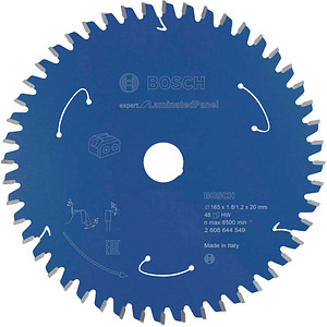 Image BOSCH Accessories 2608644549 Kreissägeblatt 165 x 20 mm 1 St.