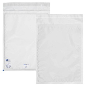 Image 100 aroFOL® POLY Luftpolstertaschen weiß für DIN C4
