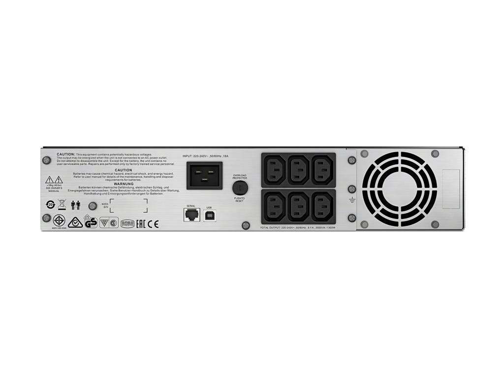 Image APC Smart-UPS C 2000VA LCD RM 2U 230V (SMC2000I-2U)