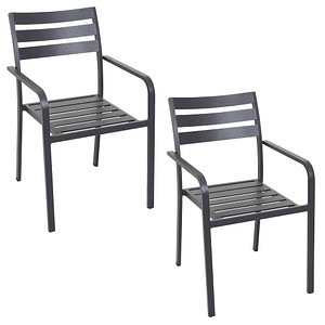 Image 2 Garden Pleasure Gartenstühle Treviso anthrazit