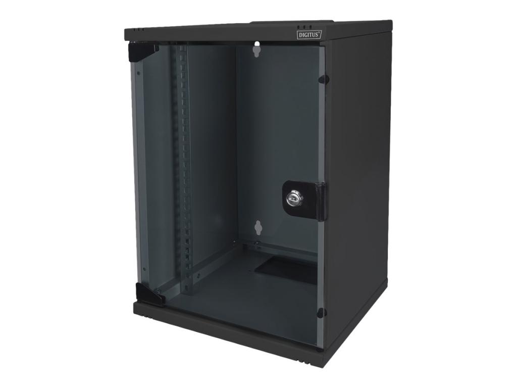 Image DIGITUS 10" Netzwerk-Set, 9 HE, (B)312 x (T)300 mm, schwarz