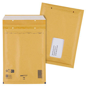 Image 100 aroFOL® WIN Luftpolstertaschen braun für DIN A5
