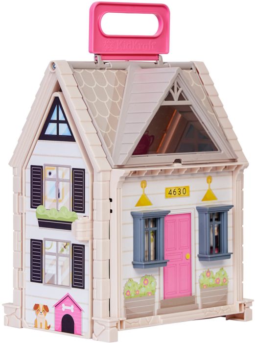 Image Tragbares Tote-ables Cottage-Puppenhaus