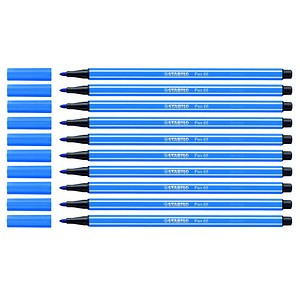 Image 10 STABILO Pen 68 Filzstifte blau