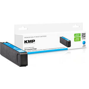 Image KMP H164C cyan Tintenpatrone ersetzt HP 913A (F6T77AE)