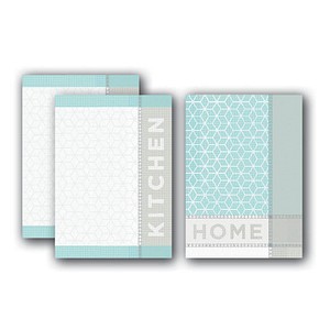 Image 3 Dyckhoff Geschirrtücher Jacquard Kitchen türkis 50,0 x 70,0 cm