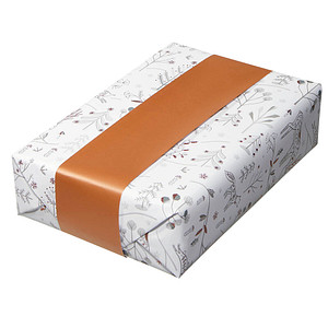 Image JUNG SCHÖNER VERPACKEN Geschenkpapier Winter Wonderland Waldtiere mehrfarbig beidseitig bedruckt, 20,0 m