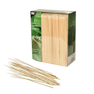 Image 1.000 PAPSTAR Einweg-Fingerfood-Spieße pure Holz