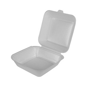 Image 100 PAPSTAR Burger-Boxen 20,0 x 20,0 cm