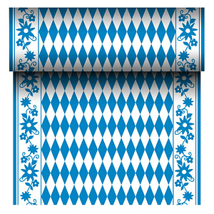 Image PAPSTAR Tischläufer "Bayrisch Blau", (B)400 mm x (L)24 m