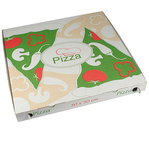 Image 50 PAPSTAR Pizzakartons pure 50,0 x 50,0 cm