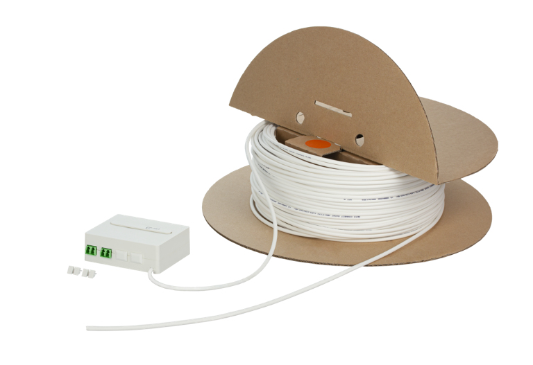 Image METZ CONNECT LWL-Dose Metz Connect 150C049HK0030E Reinweiß (RAL 9010)