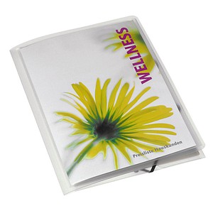 Image HAMELIN ELBA Eckspannermappe image+, mit DIN A4-Sichttasche, farblos für ca. 50