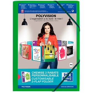 Image OXFORD Eckspanner Polyvision DIN A4 grün