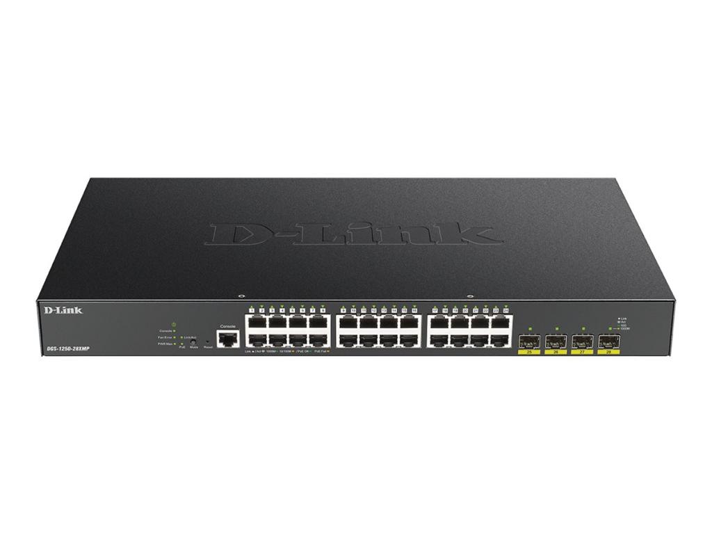 Image D-LINK 28-Port Smart Managed PoE+ Gigabit Switch 4x 10G, dlink|green 3.0
