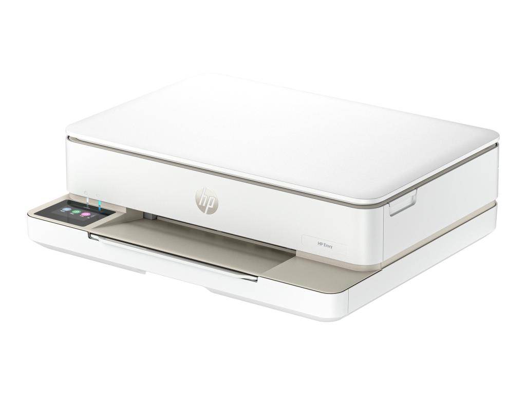 Image HP ENVY 6120e All-in-One 3 in 1 Tintenstrahl-Multifunktionsdrucker weiß, HP Instant Ink-fähig