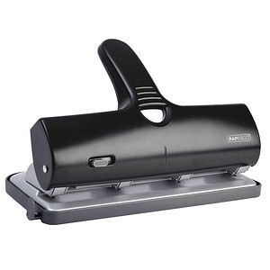 Image RAPESCO Vierfachlocher ALU 40, 40 Blatt, schwarz