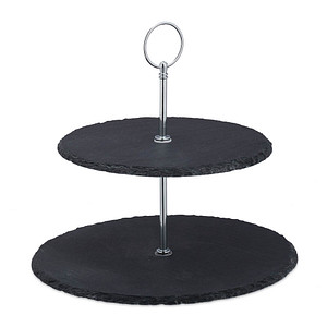 Image relaxdays Etagere anthrazit 23,0 cm