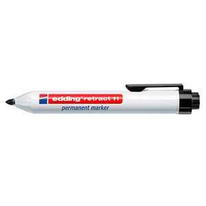 Image EDDING EDDI e-11 retract permanent 4-11001 marker schwarz 4-11001
