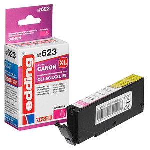 Image EDDING EDD-623 magenta Tintenpatrone ersetzt Canon CLI-581XXL M (18-623)