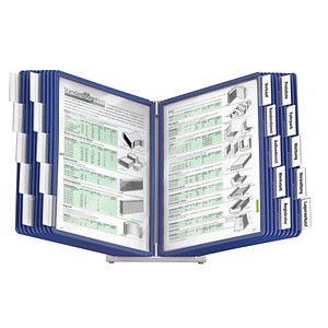 Image DURABLE Sichttafelsystem VARIO 900587107 DIN A4 blau mit 20 St. Sichttafeln