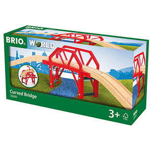 Image BRIO® Bahnbrücke mit Auffahrten 33699 Spielzeugeisenbahnen-Zubehör