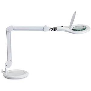 Image MAUL LED-Lupenleuchte MAULmakro, Standfuß, weiß