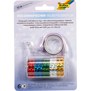 Image folia Holographischer Deko-Klebefilm inkl. Abroller