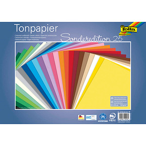 Image folia Tonpapier, (B)350 x (H)500 mm, 130 g/qm, sortiert