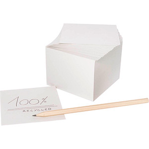 Image folia Notizzettel "Recycling", 90 x 90 x 90 mm, 650 Blatt