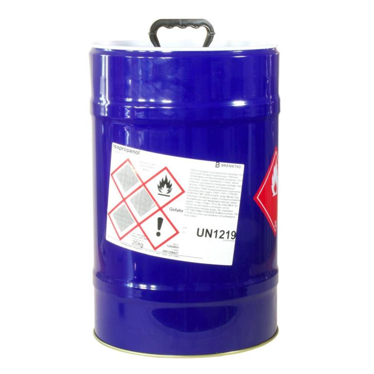 Image Isopropanol (Isopropylalkohol) technische Qualität | 20 kg 25-Liter-Stahlfass (1A1)