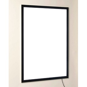 Image update displays LED-Leuchtrahmen Magneco schwarz DIN A1