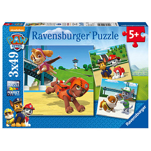 Image Ravensburger PAW Patrol Team auf 4 Pfoten Puzzle 3x 49 Teile