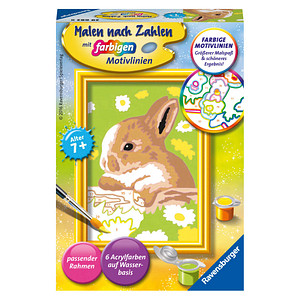 Image Ravensburger Malen-nach-Zahlen Häschen Flecki mehrfarbig