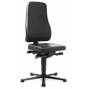 Image bimos Arbeitsdrehstuhl All-In-One schwarz Kunstleder