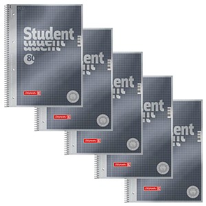 Image 5 BRUNNEN Collegeblöcke Student Premium kariert DIN A4 Innenrand