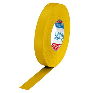 Image TESA Gewebeband 4651 Premium, 25 mm x 50 m, gelb Kunststoffbeschichtung aus 148