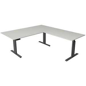 Image kerkmann Sitz-Steh-Schreibtisch Move 3 elegant mit Anbau
