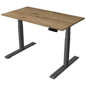 Image kerkmann Sitz-Steh-Schreibtisch Smart Office,eiche/anthrazit