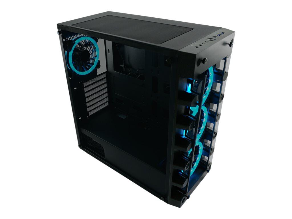 Image LC-POWER Gaming 709B Solar_System_X - Tower - ATX - ohne Netzteil - Schwarz - U