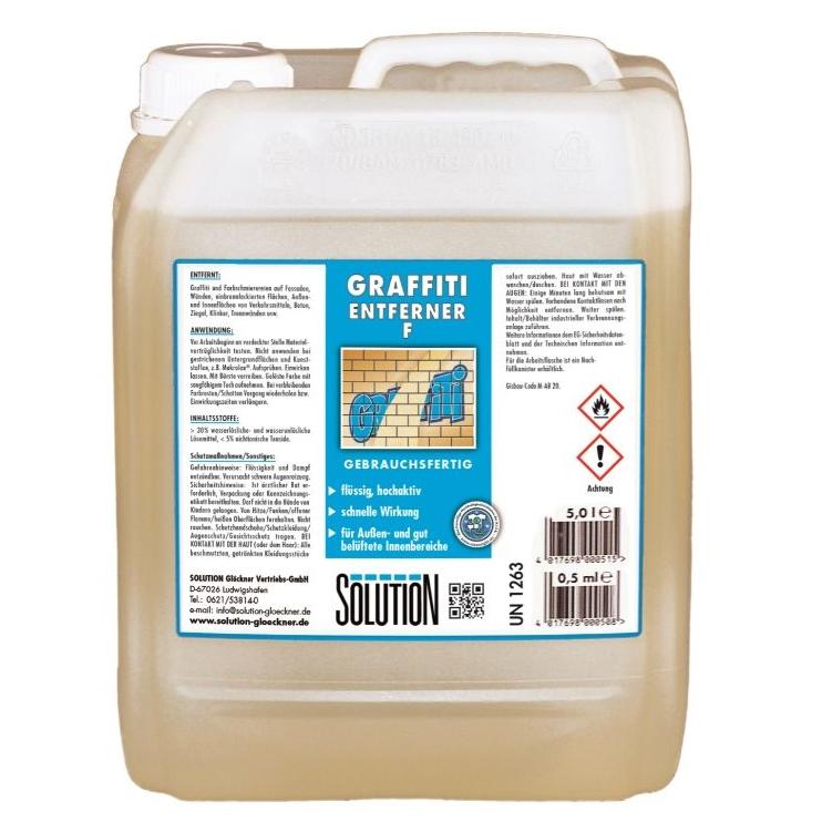 Image Graffitientferner F | 5 Liter flüssiger Graffitientferner