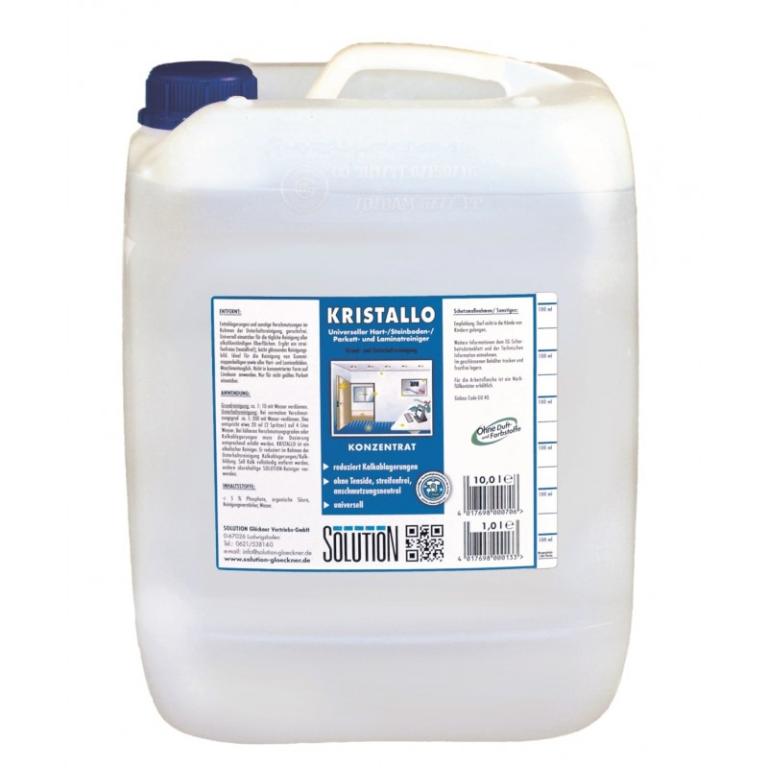 Image Kristallo universal, Hart-Steinbodenreiniger | 10 Liter tensidfreies Hochkonzentrat, anschmutzungsneutral, Ideal für glänzende Oberflächen