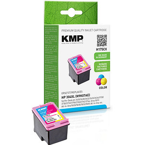 Image KMP Patrone HP 304XL (N9K07AE)   comp. black pigm.3-color H175CX