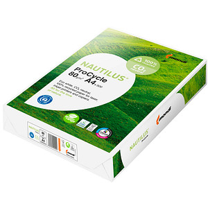 Image NAUTILUS® Recyclingpapier ProCycle CO2 neutral DIN A4 80 g/qm 500 Blatt