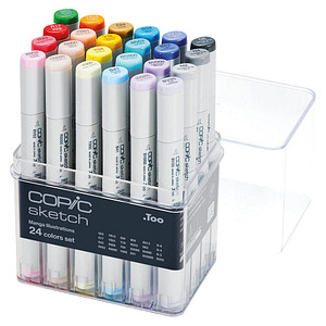 Image COPIC Marker sketch, 24er Set "Manga Illustration