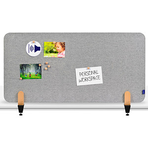 Image Legamaster Tischtrennwand ELEMENTS 7-209811 grau 120,0 x 60,0 cm